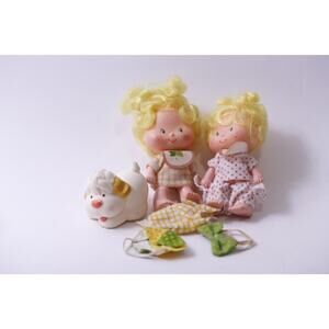 Strawberry Shortcake, Lem and Ada, Dolls, Sugar Woofer, Vintage, ~ 250811-WH 484